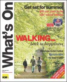 Walking in Kent is the subject of this week's What's On cover
