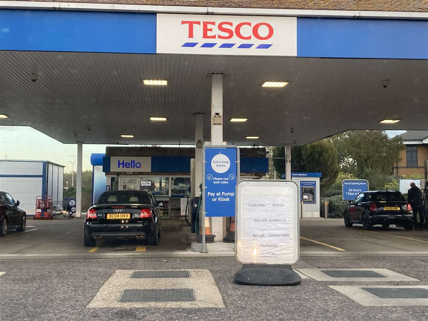 Rat at Tesco, Sheerness, led to problems with card payments