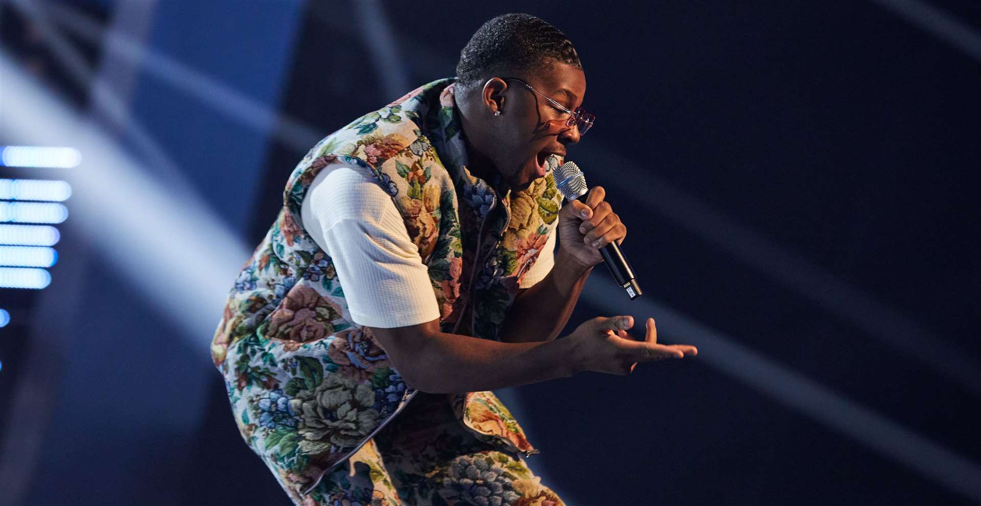 James Okulaja will perform in the semi-finals tonight. Picture: ITV's The Voice UK
