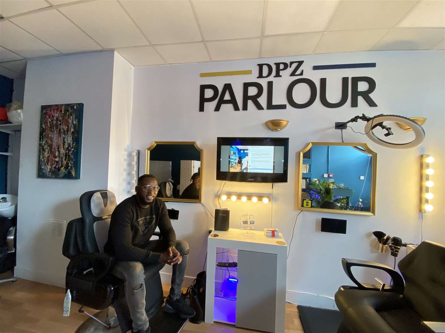 The Dartford musician opened the shop six months ago