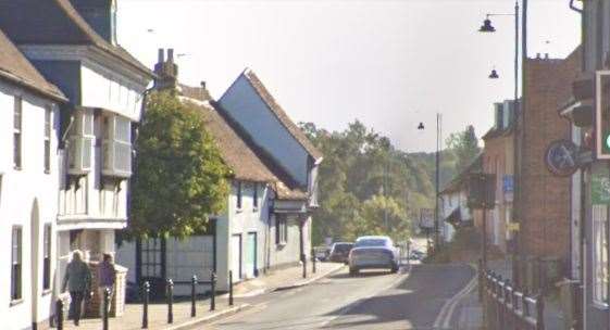 People living in Newington are concerned about the air quality in the village. Picture: Google