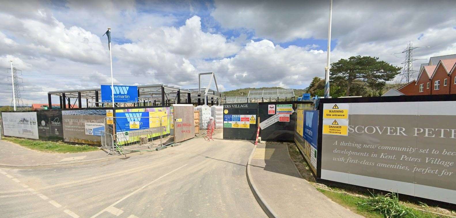 The site in May 2021 where the new store will be. Picture: Google Maps