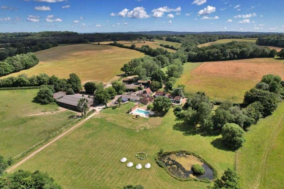 Sussex House Farm is a sprawling estate. Picture: Savills
