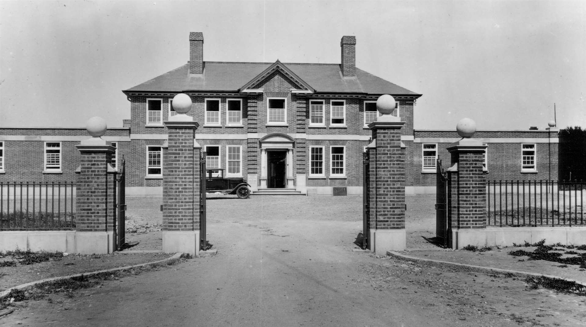 The former hospital as it once looked. Picture: Steve Salter