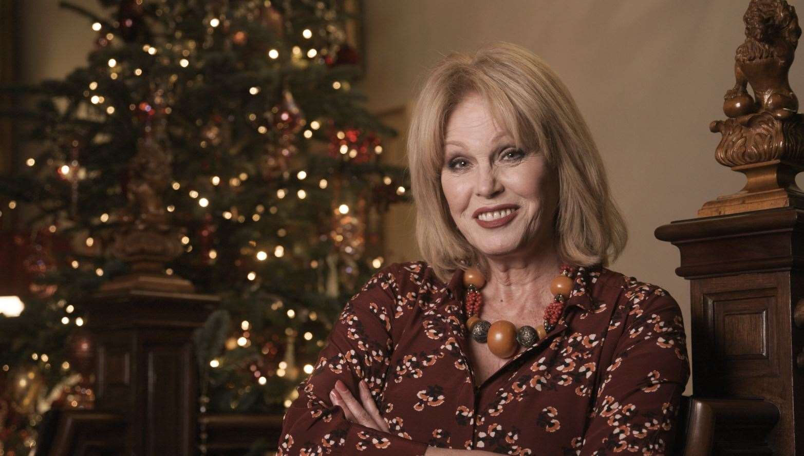 Dame Joanna Lumley voices the Christmas campaign. Stock picture