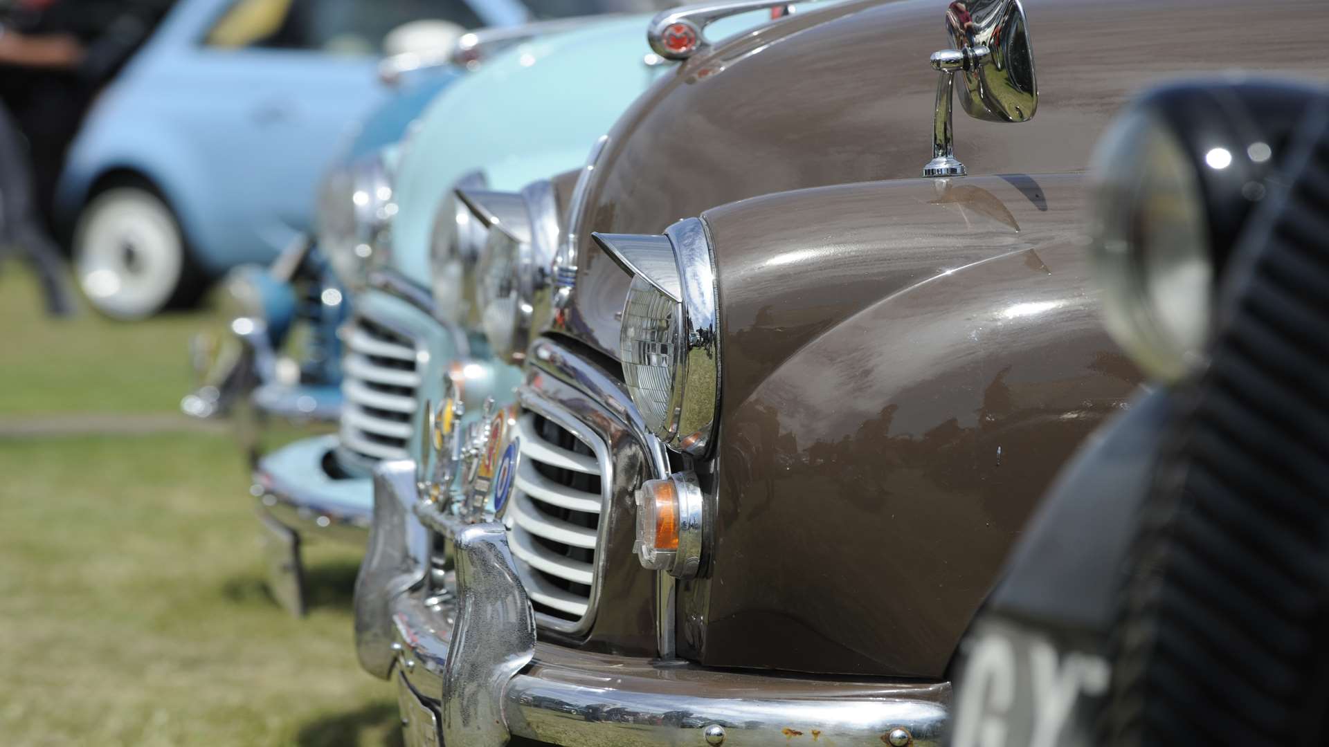 The Classic Motor Show on Walmer Green at Deal
