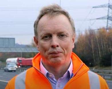 Matt Palmer, Chief executive of the Lower Thames Crossing. Photo: Highways England/YouTube