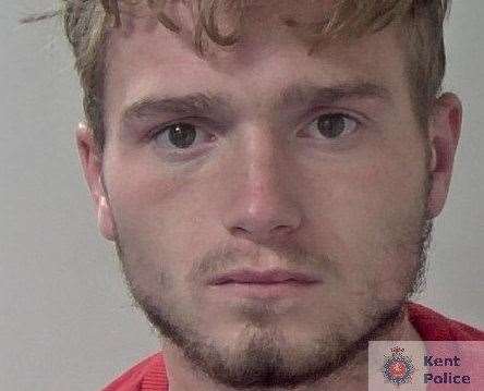 Harry Lugg, 23, from Dover, has been jailed for nine years
