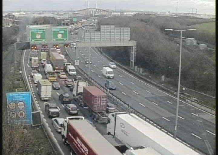 Delays leading up to the Dartford Crossing. Library picture: National Highways