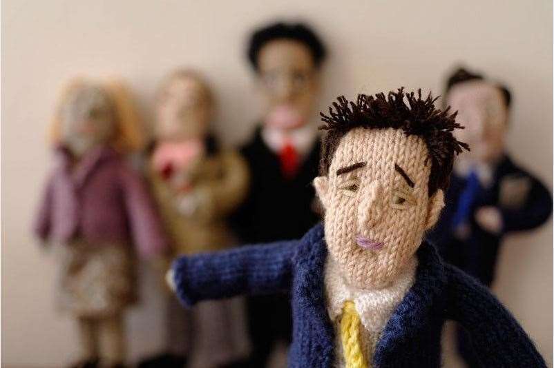 Knitted Nick Clegg
