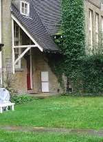 Etheired Court at Faversham where John Harrison was found dead