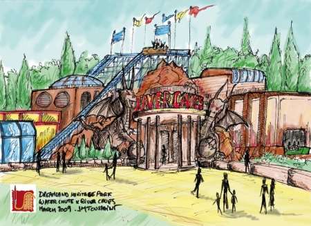 An artist's impression of the new-look Dreamland