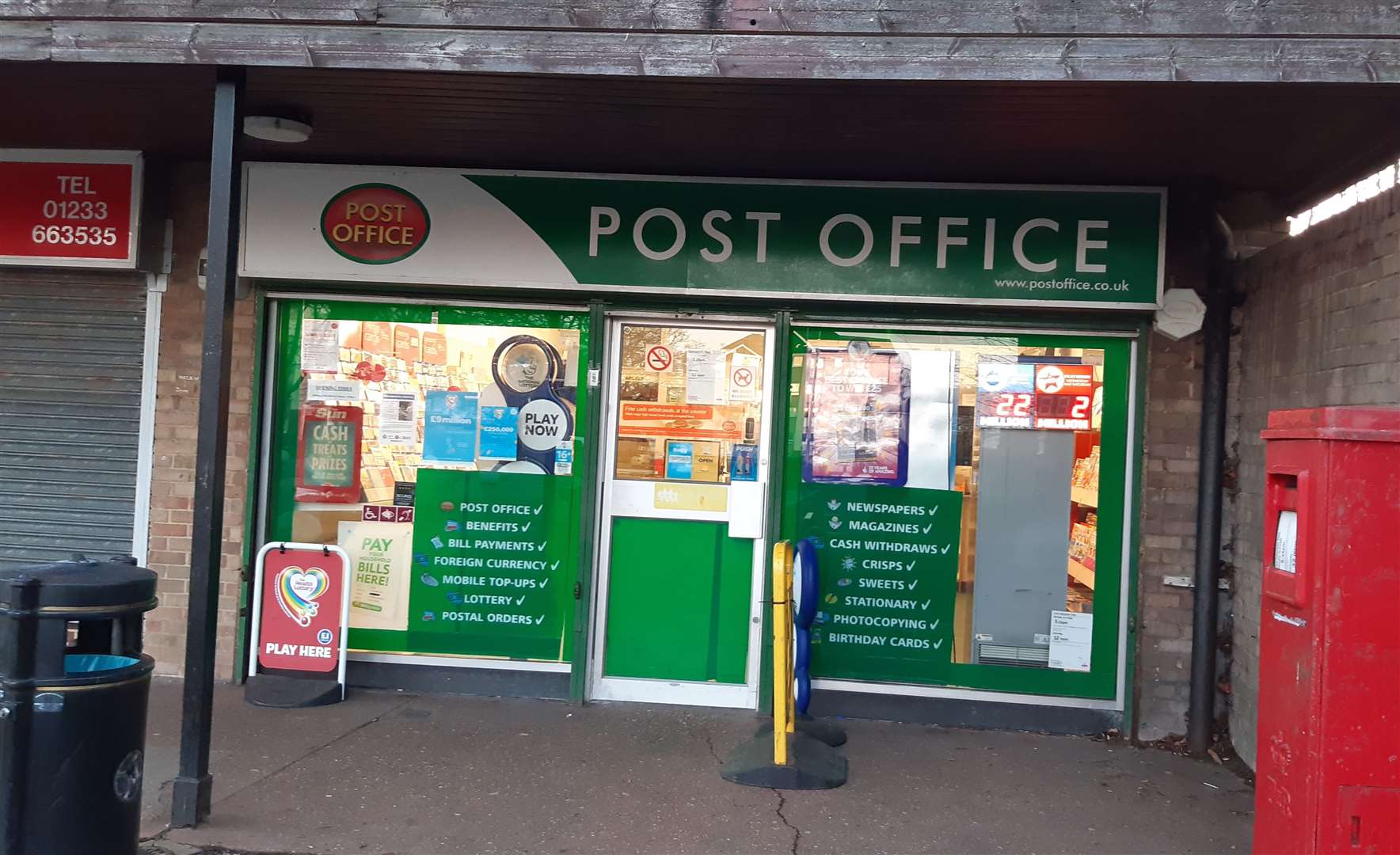 Bockhanger Post Office was open for 16 years