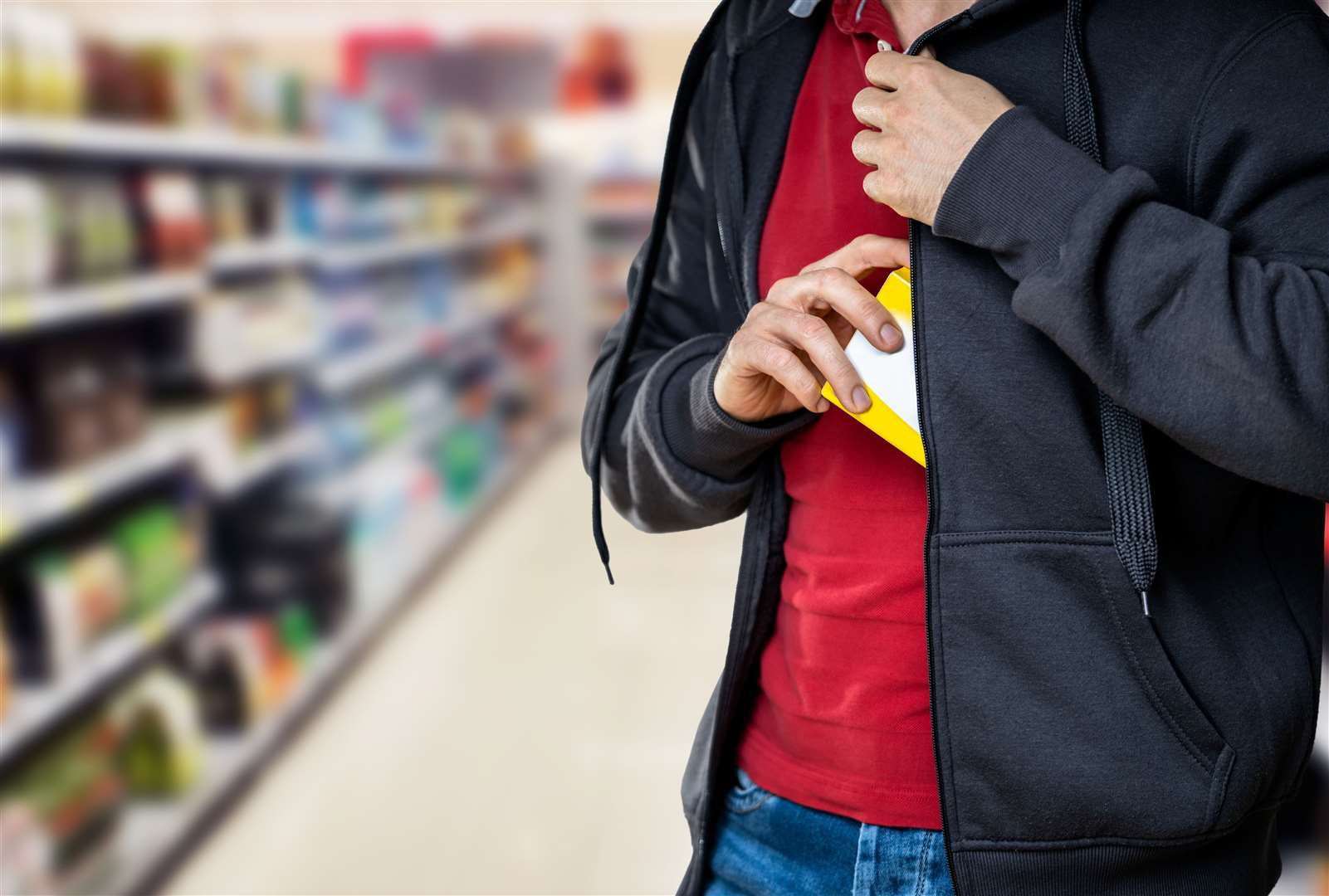 Firms are losing millions to theft say shops and supermarkets. Image: iStock.