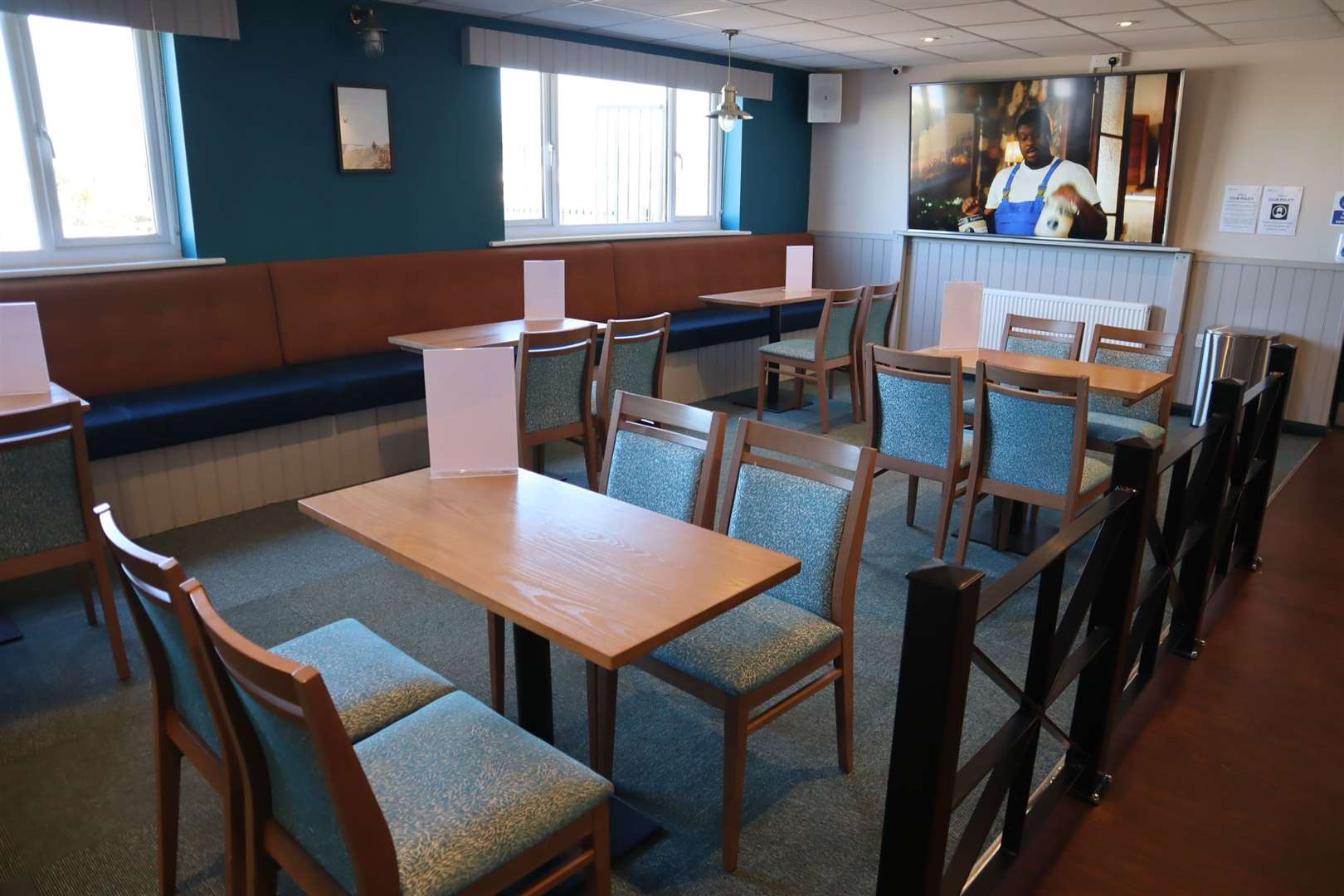New-look bar at Golden Leas holiday park, Minster, Sheppey