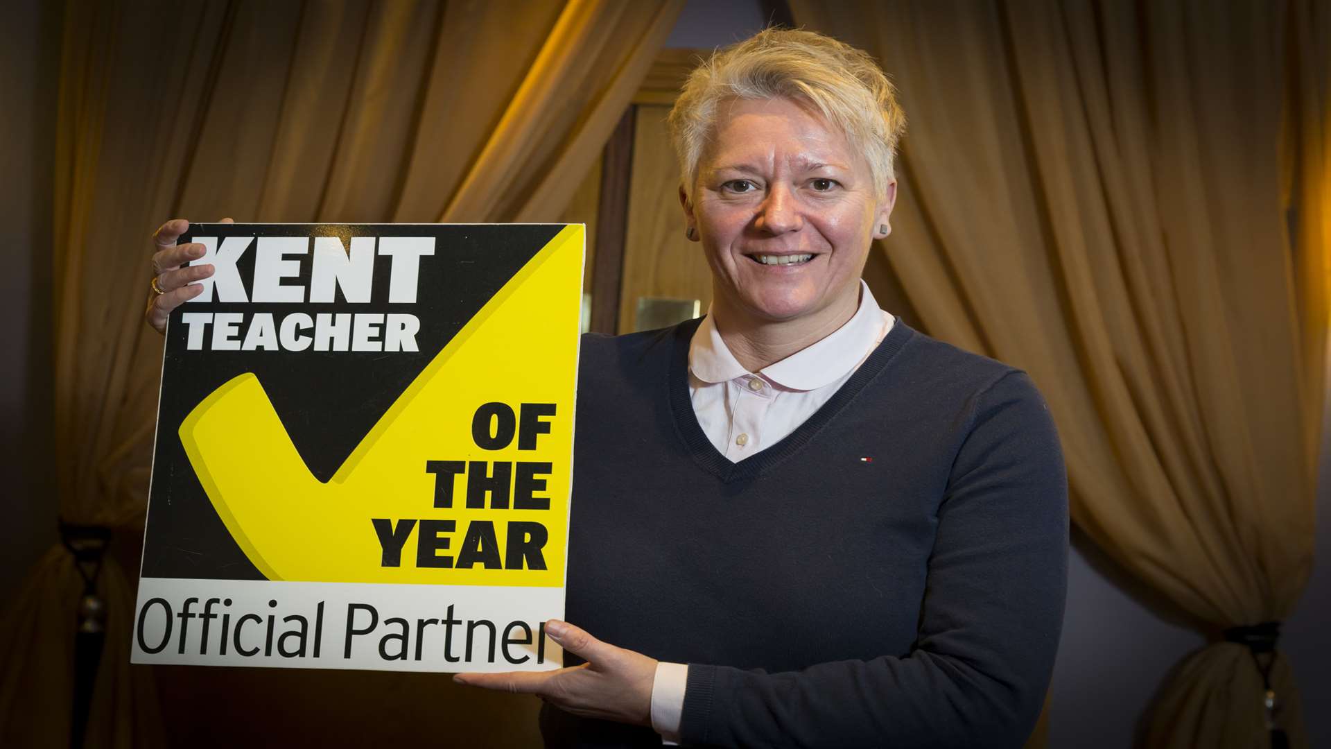 Clare Maclean-Bell of Kent Sport, which is supporting the Kent Teacher of the Year Awards 2018.