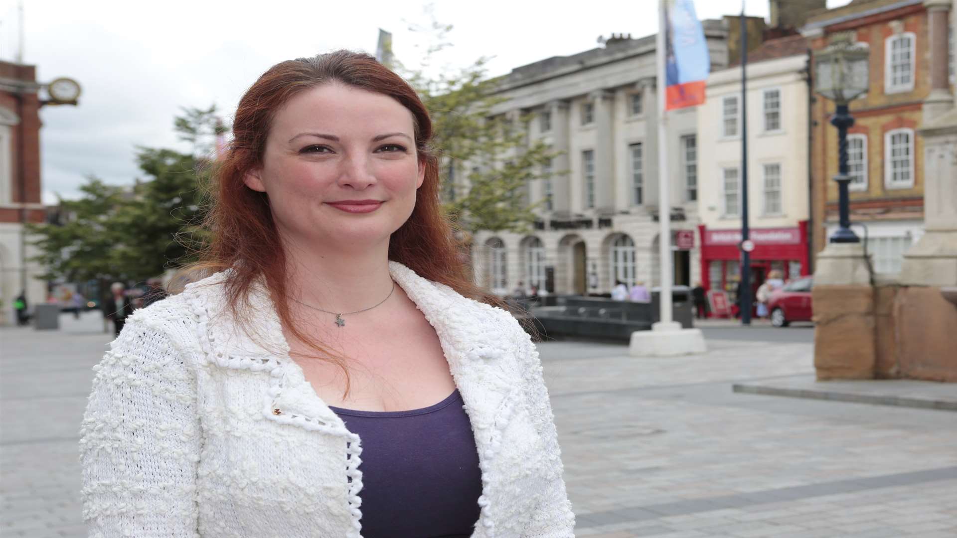 Ilsa Butler, the new change co-ordinator for Maidstone Town Centre Management