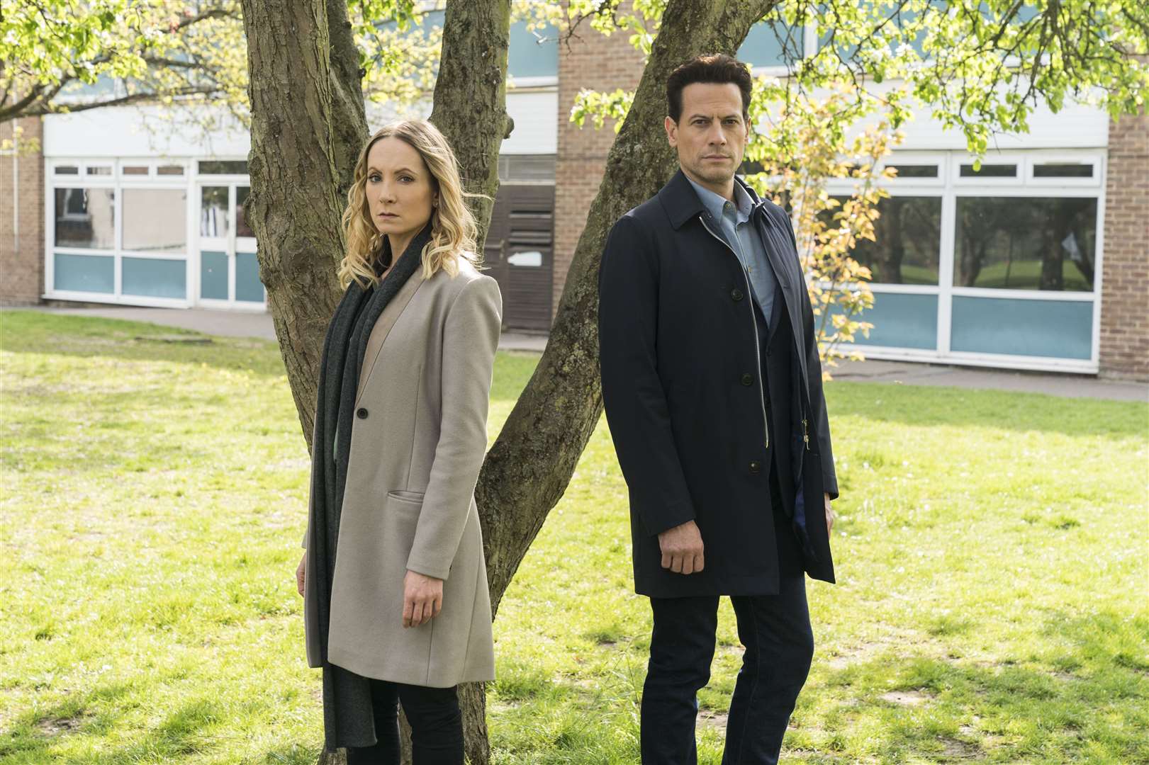 Joanne Froggatt and Ioan Gruffudd returned for a second series Picture: ITV