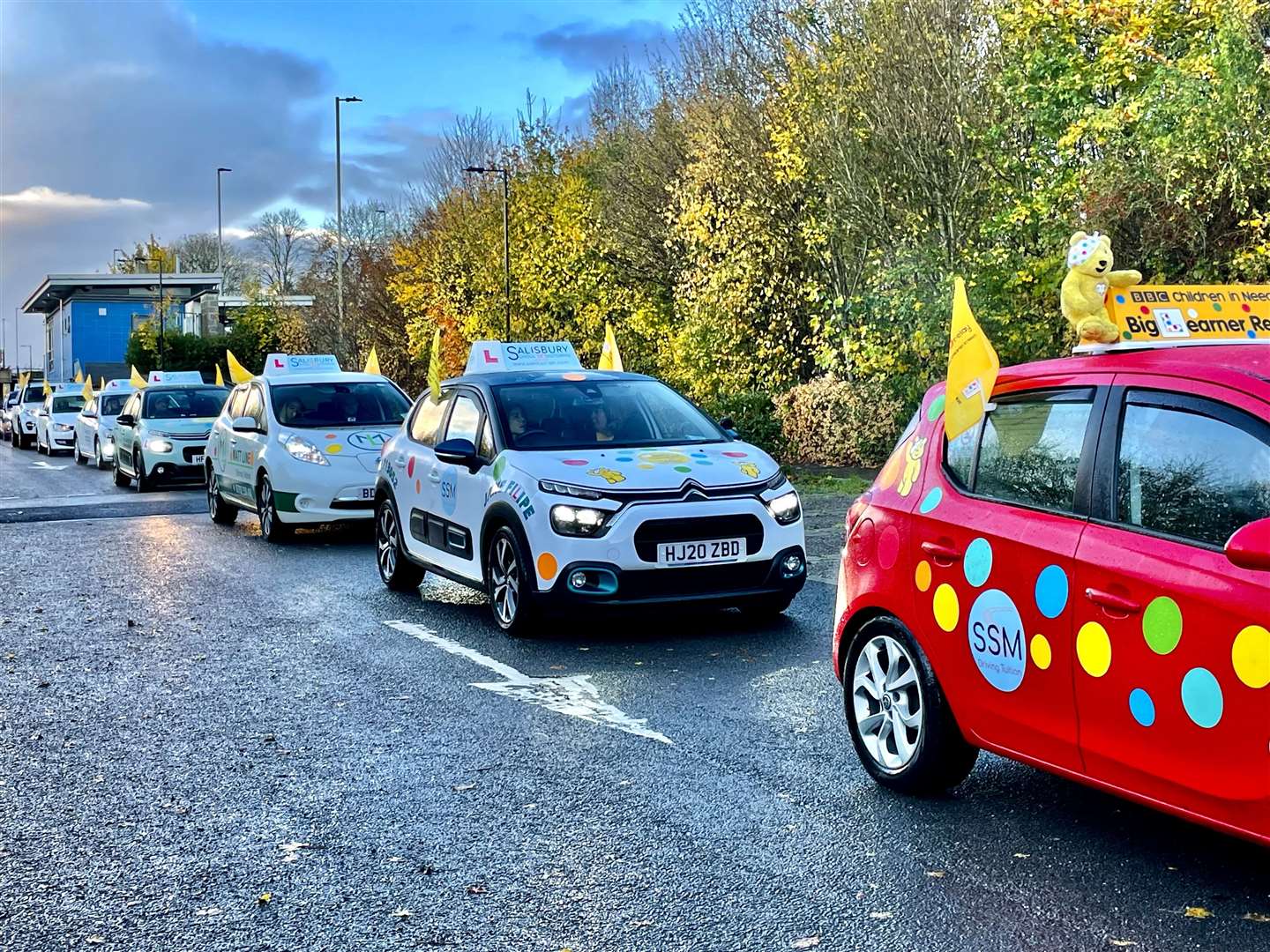 The two-week event sees instructors and learners driving all over the country. Picture: Louise Walsh
