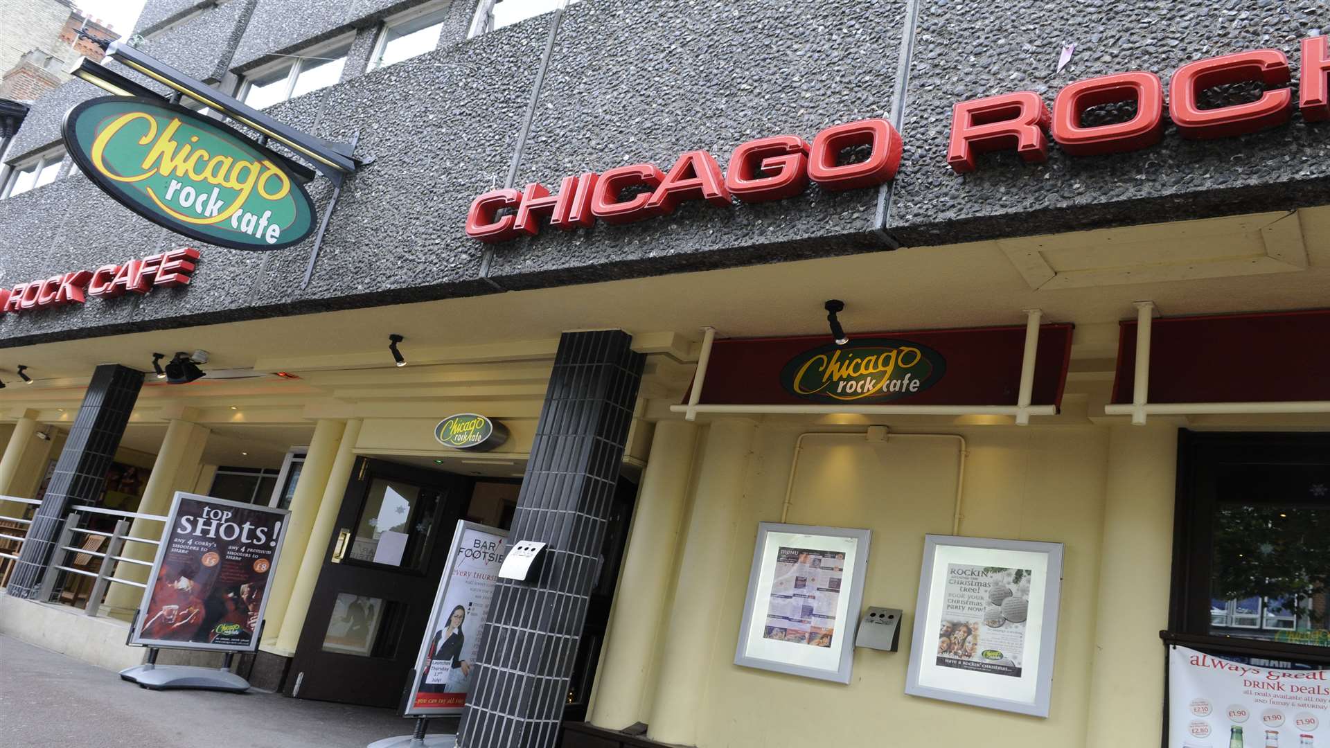 Chicago Rock Cafe in Maidstone High Street