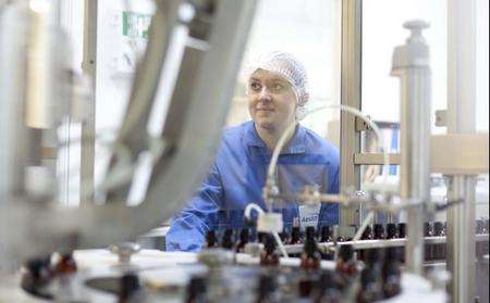 Aesica's new manufacturing plant in Queenborough