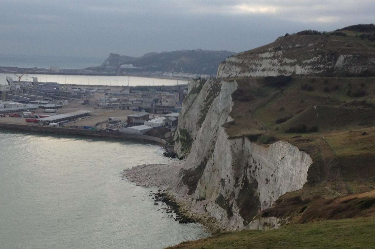 A man's body was found at Langdon Cliffs, Dover