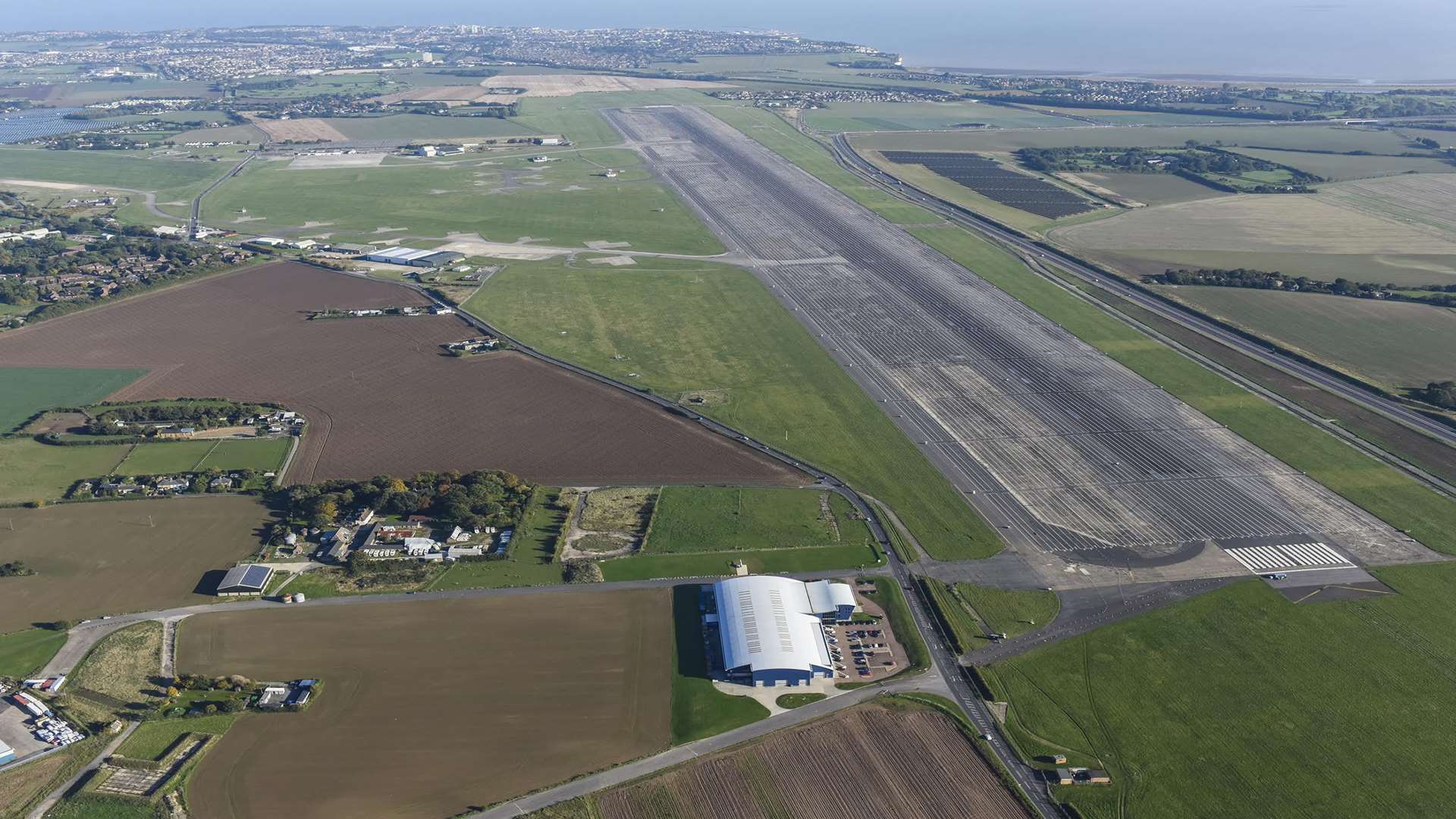 The former Manston Airport. Picture: Simon Burchett
