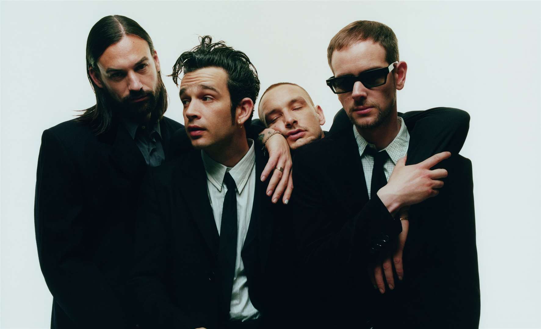 All five of The 1975’s studio albums have reached the top spot in the UK Album Chart. Picture: Supplied by Chuff Media