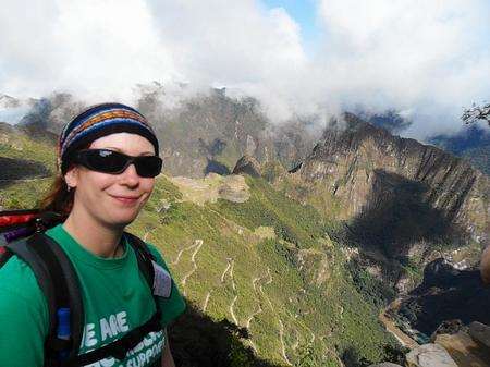 Maria Langworthy on the Inca Trail