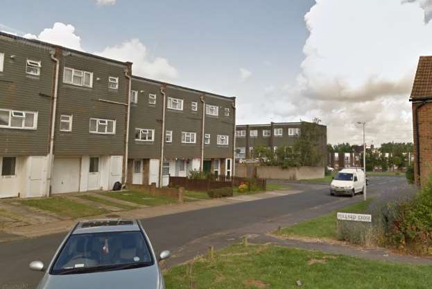 Police made the arrests in Crownfield Road. Pic: Google