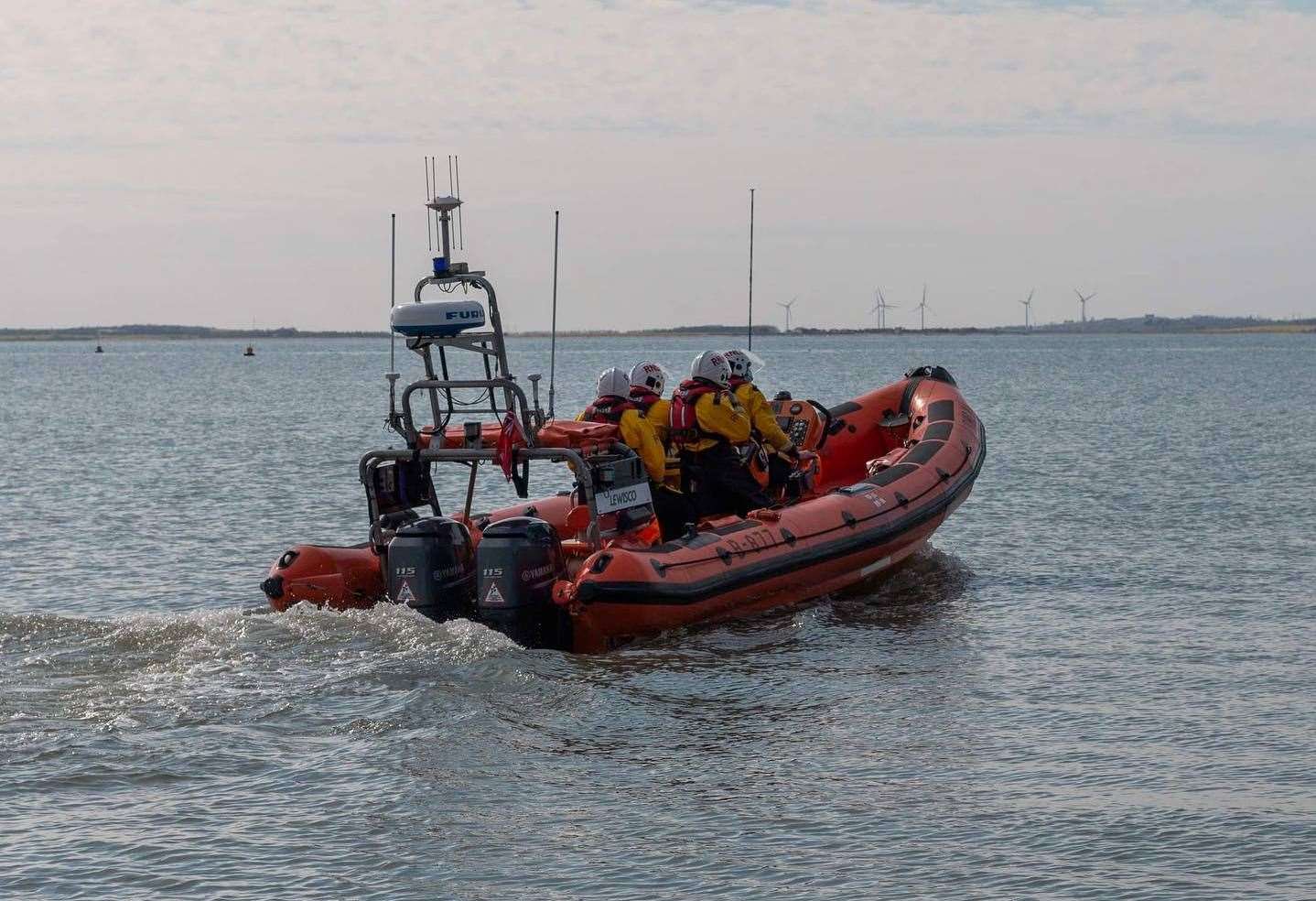 Lifeboat crews rescued teenagers in Whitstable and Herne Bay this weekend. Picture: Whitstable RNLI
