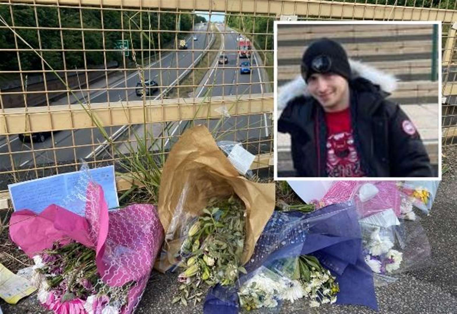 Tributes to young father after A249 bridge fall 
