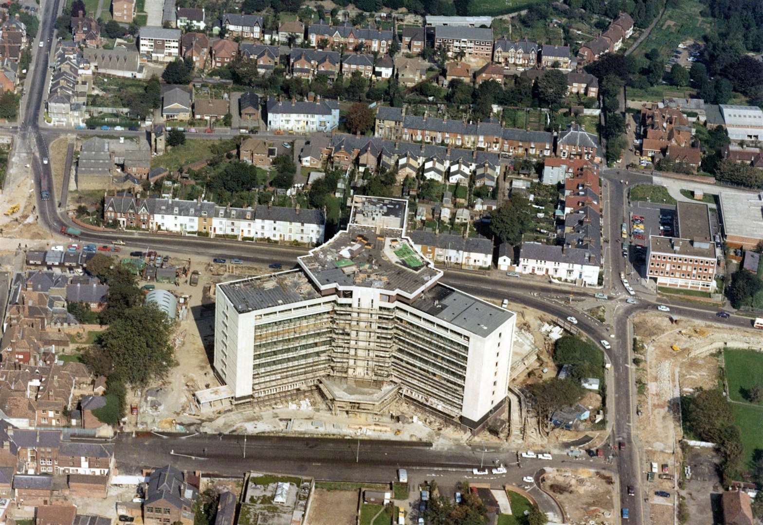 Kent from the skies in the 1970s and 80s