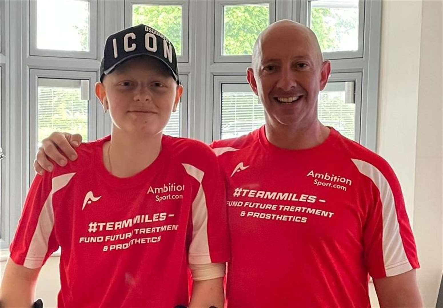 Uncle running double marathon to raise funds for poorly nephew