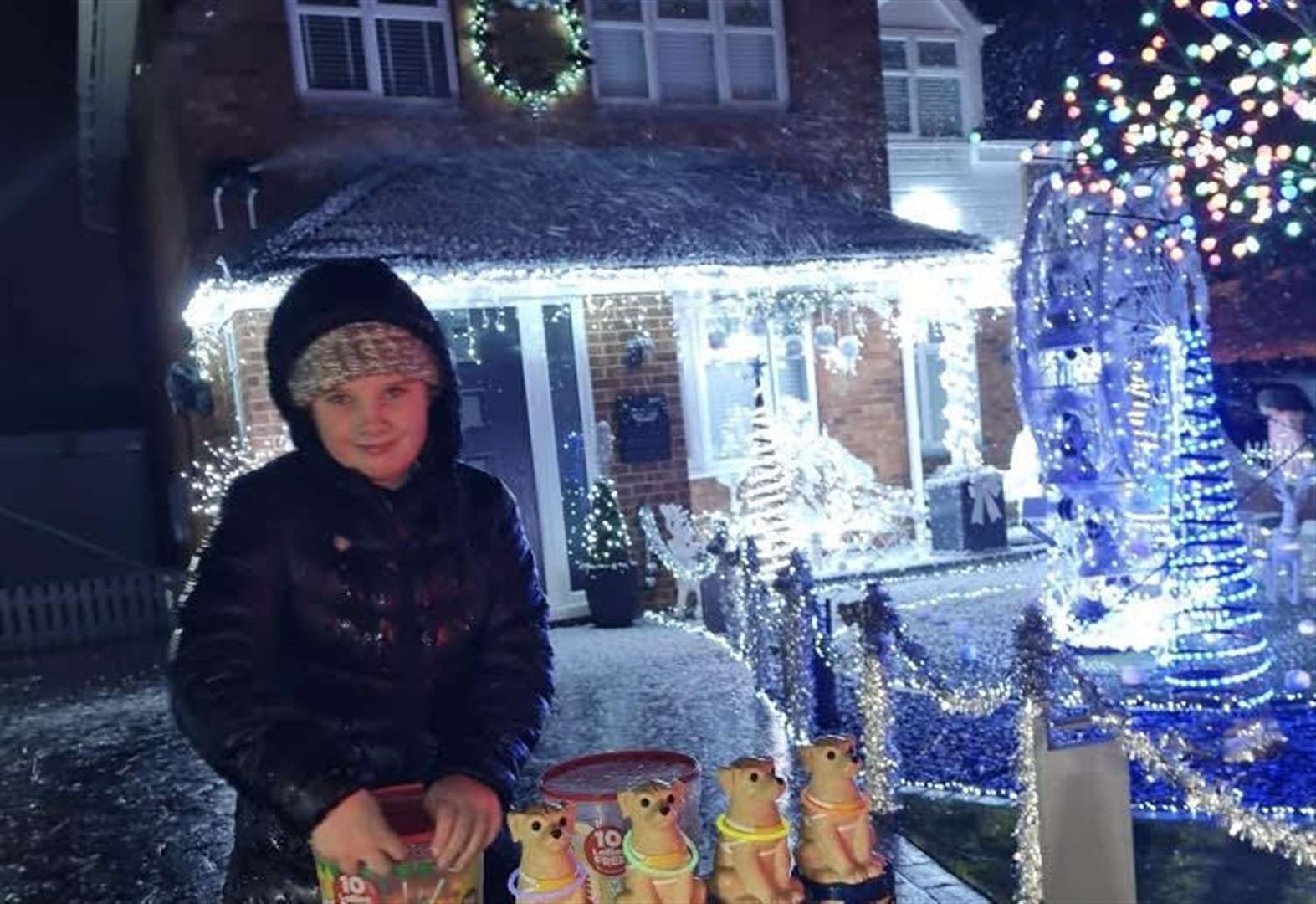 Couple reach new lights with spectacular Christmas display
