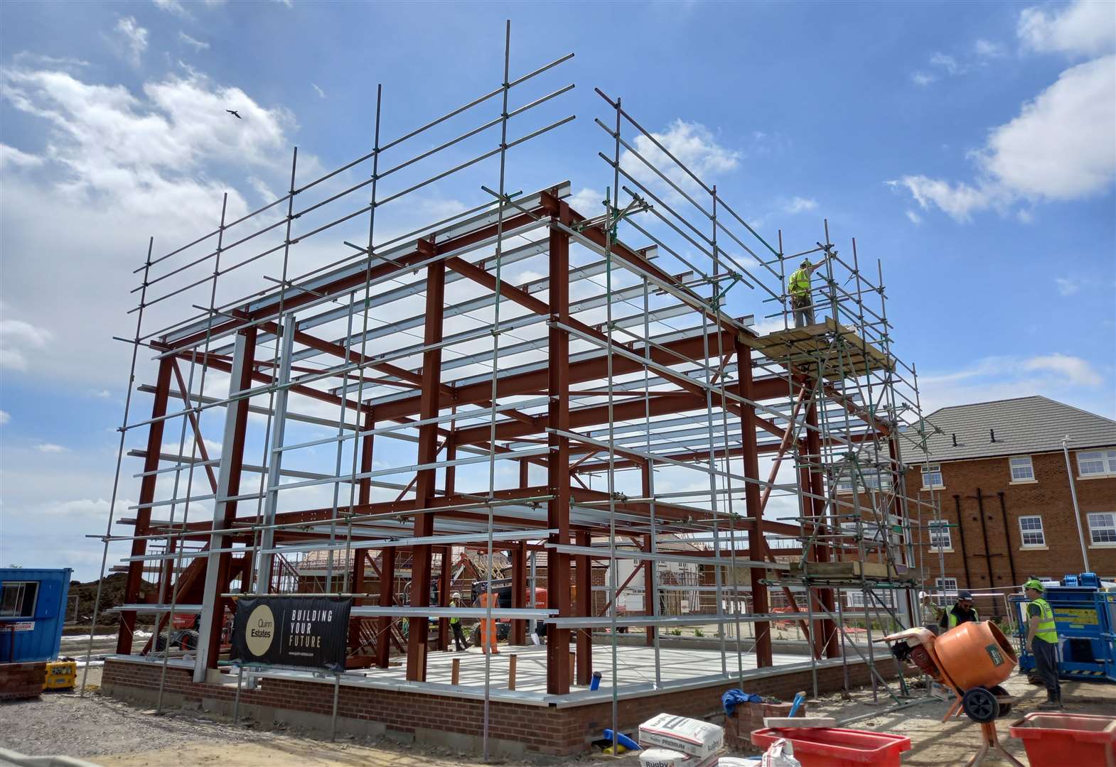 New engineering training centre takes shape