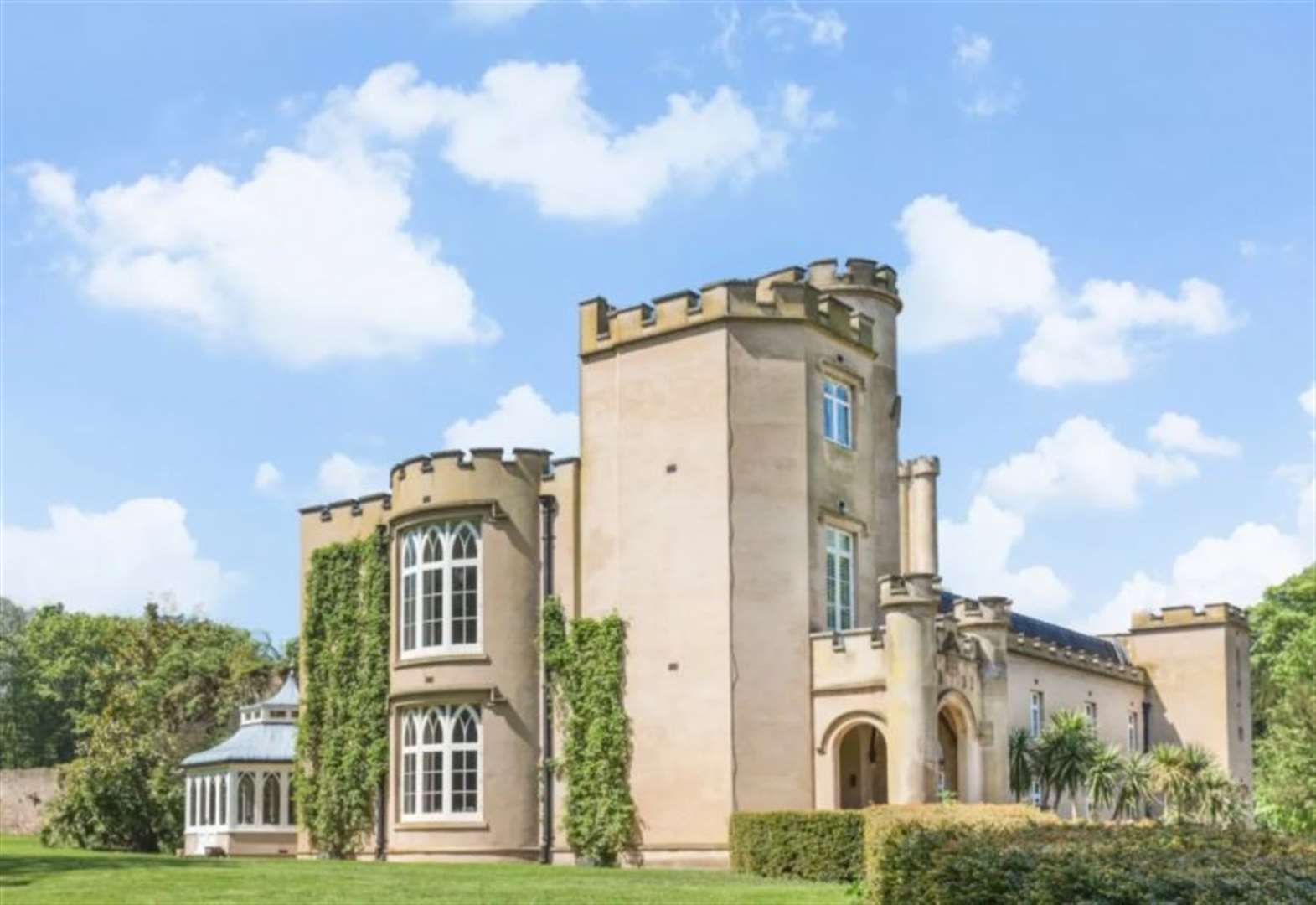 Gothic manor up for sale for £6.5m in abandoned village