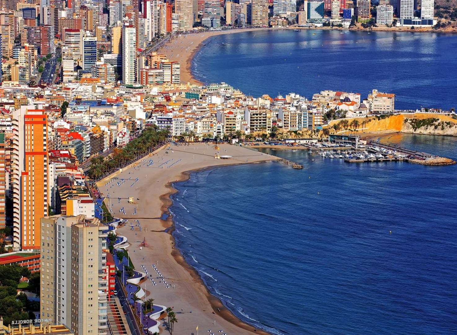 What happened during three days in Benidorm