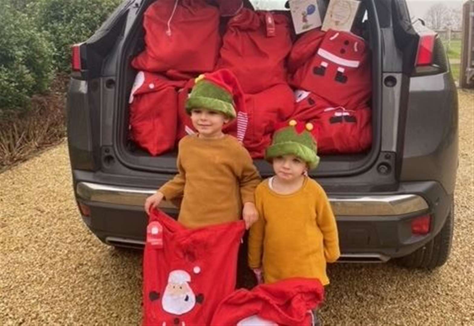 Army of 'elves' ensures children don't go without on big day 