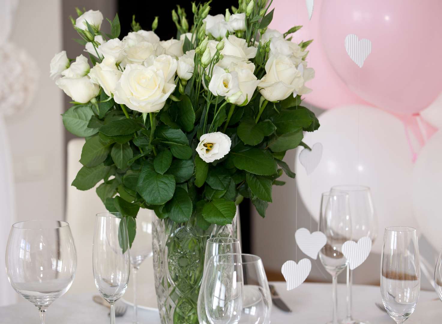 Blooms or balloons? How best do you decorate your big day?