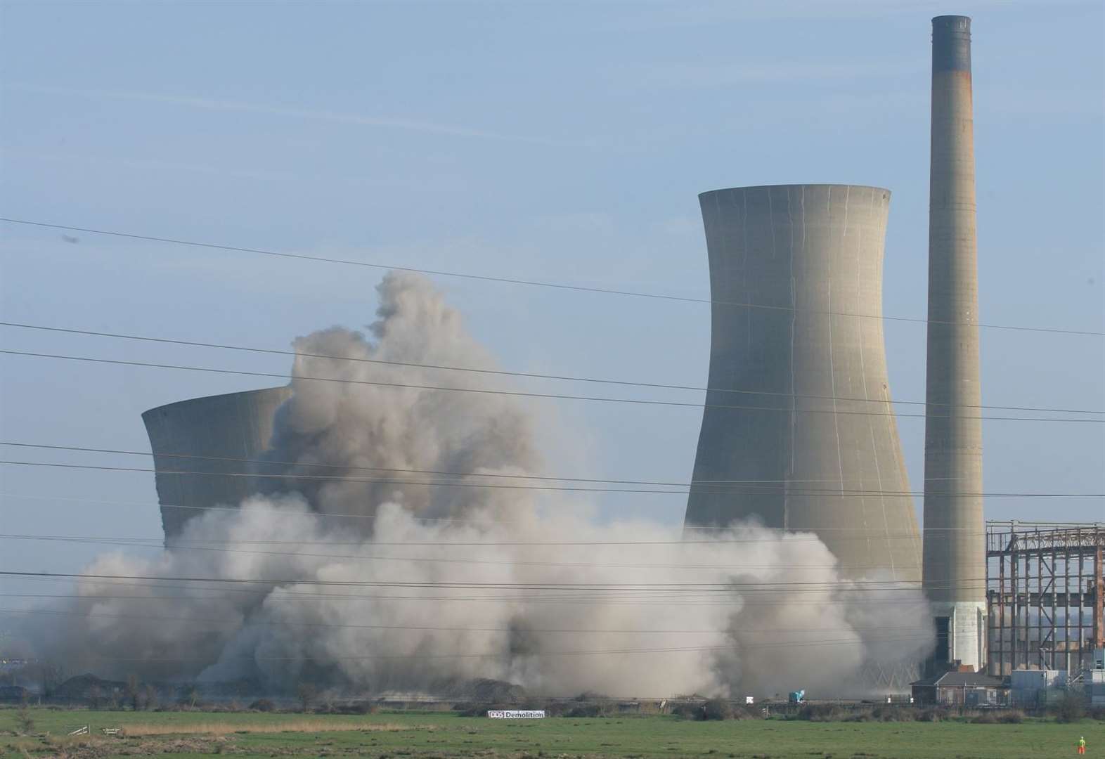 The day Kent's iconic cooling towers were destroyed