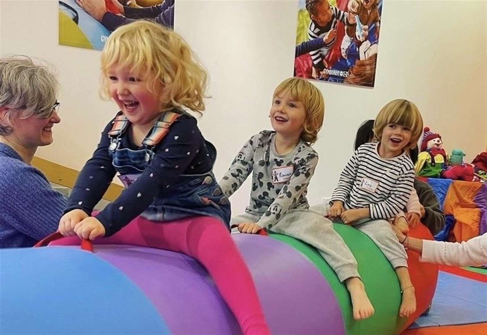 Children's play gym moves to bigger premises