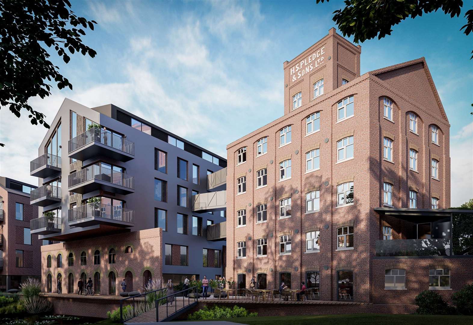 Striking images show how landmark mill could look as flats