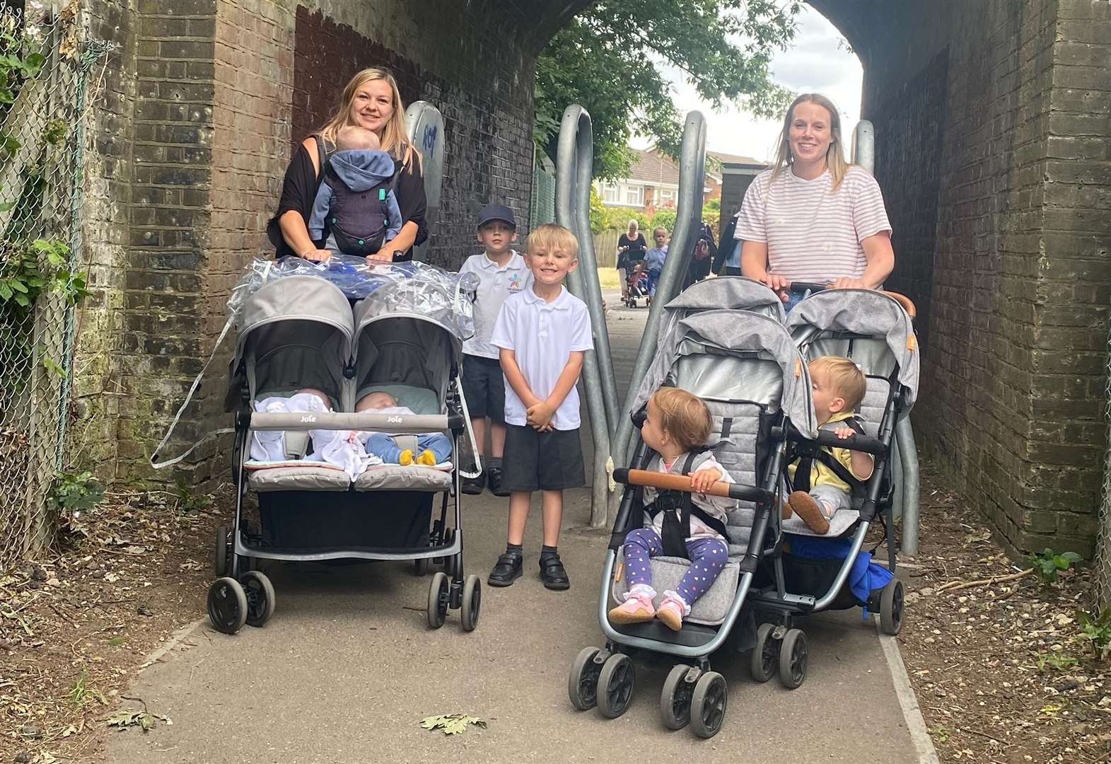 'I can't get my triplets through barriers'