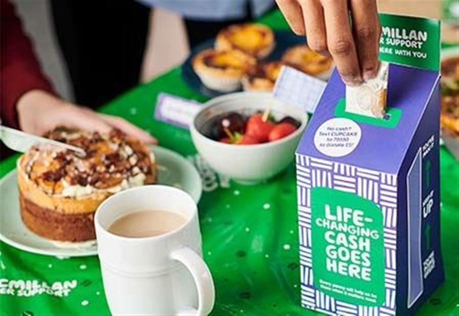 Make a morning of it for Macmillan