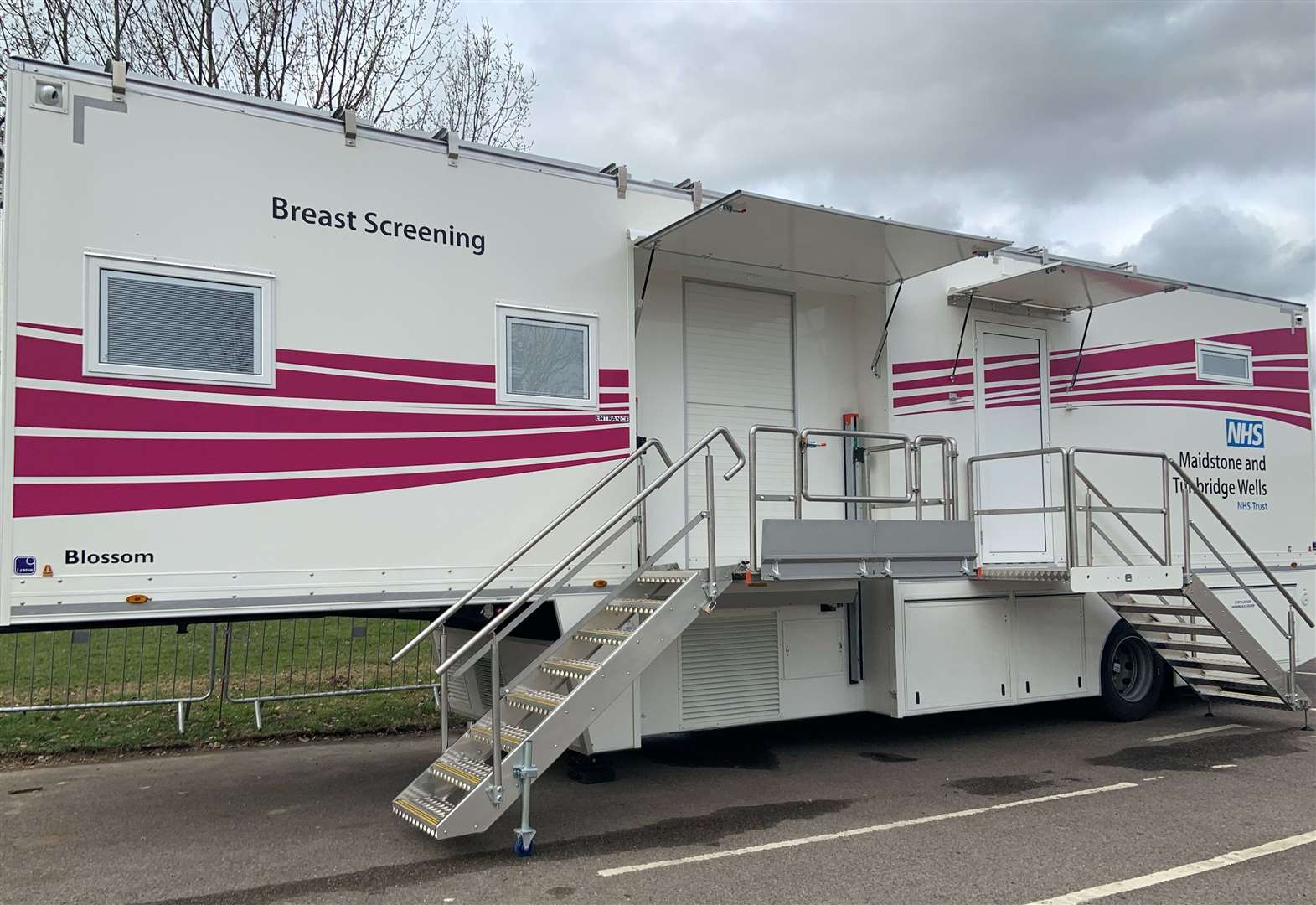 Breast screening van withdrawn after spate of vandalism 