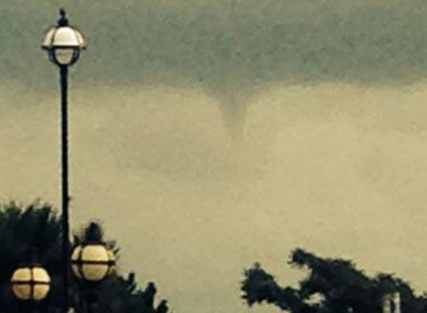 Another tornado spotted forming over Kent