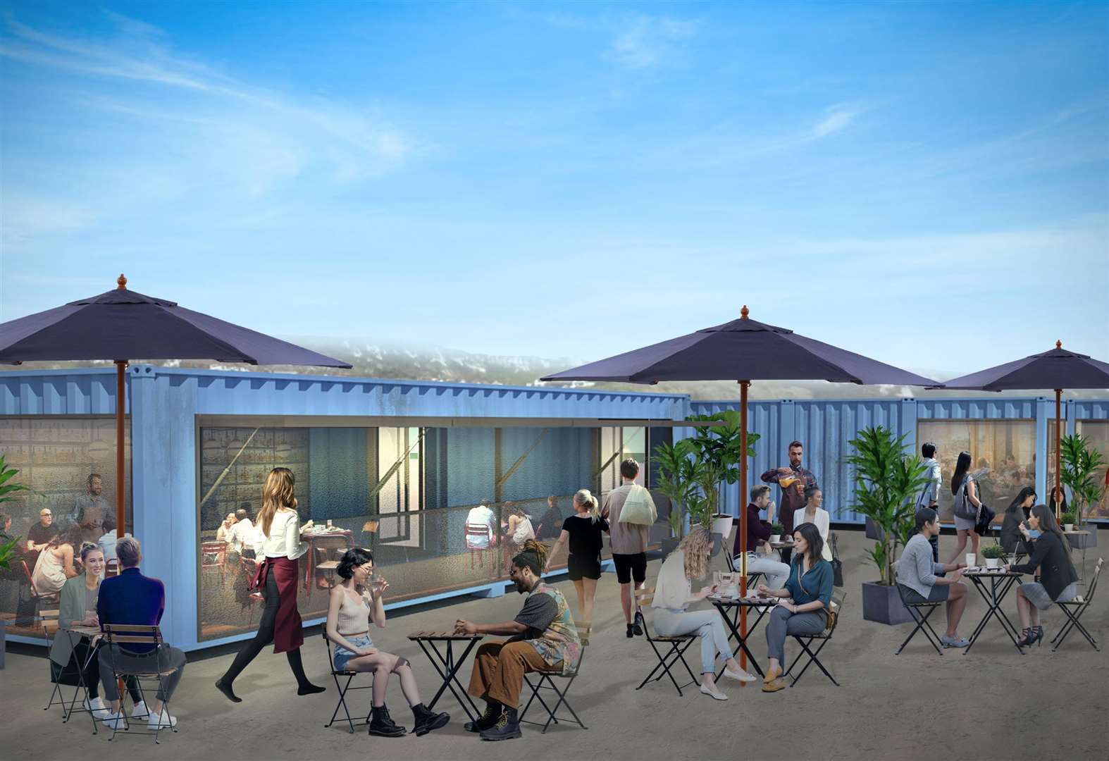 Shipping container restaurants planned for Harbour Arm