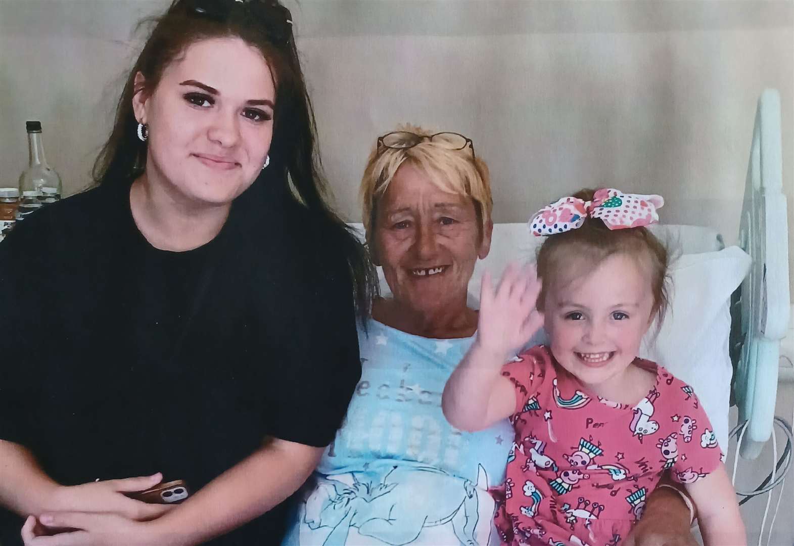 ‘I’m relieved it’s me with cancer and no one else in my family’