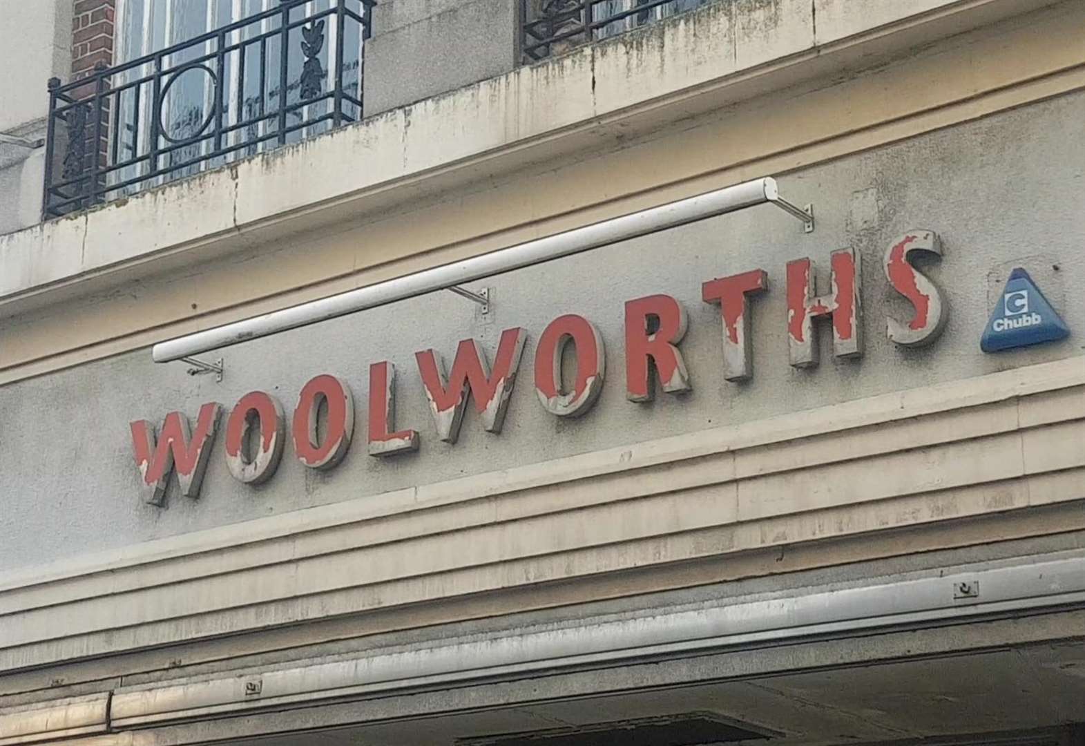 The Woolworths store left empty 10 years after it closed